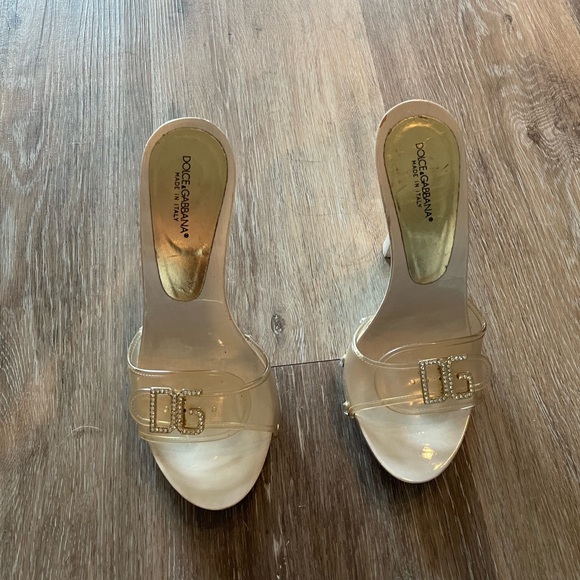 Dolce & Gabana white y2k heels - Picture 2 of 4